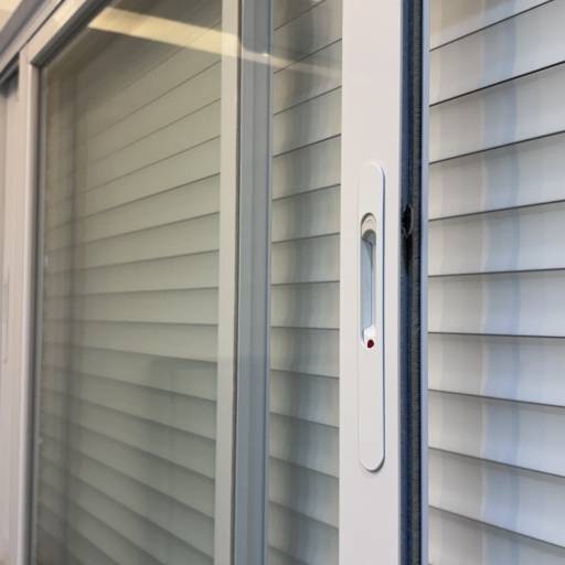 Janela Integrada Automática de Alumínio Branco por VerticalGlass - Esquadrias de Alumínio e Vidros