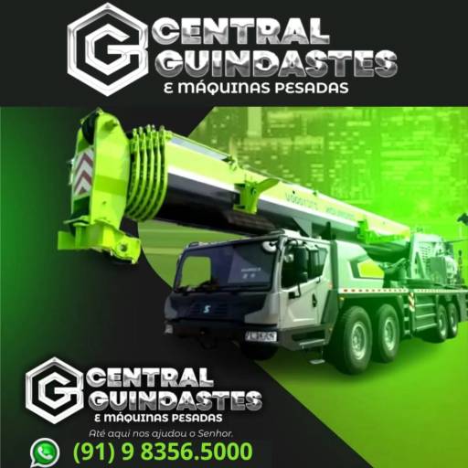 Aluguel de Guindastes e Máquinas Pesadas – Solução Completa para Seu Projeto em Ananindeua, PA por Central Guindastes e Máquinas Pesadas