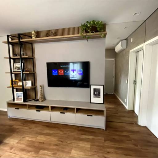 Projeto de Móveis Planejados para Apartamento - Cliente Nayara por MOBID Marcenaria