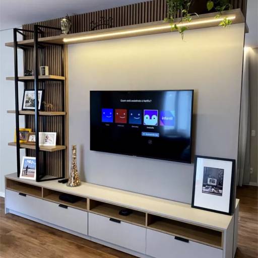 Projeto de Móveis Planejados para Apartamento - Cliente Nayara por MOBID Marcenaria