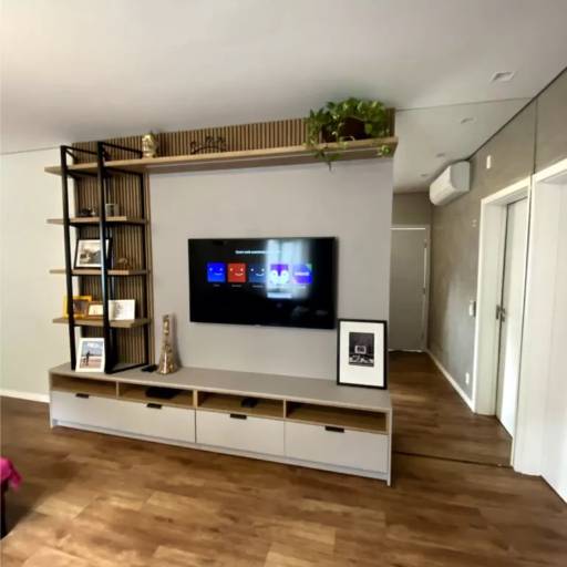 Projeto de Móveis Planejados para Apartamento - Cliente Nayara por MOBID Marcenaria