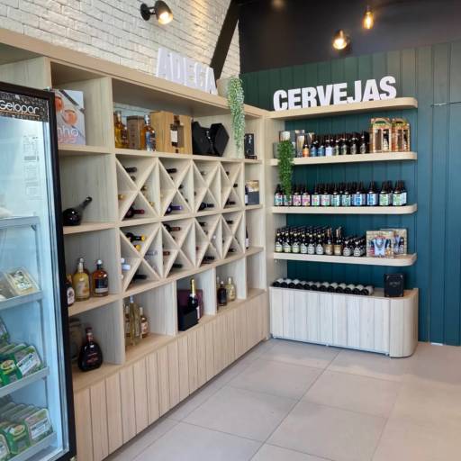 Projeto de Móveis Planejados realizado para a empresa Casa Conti Café por MOBID Marcenaria