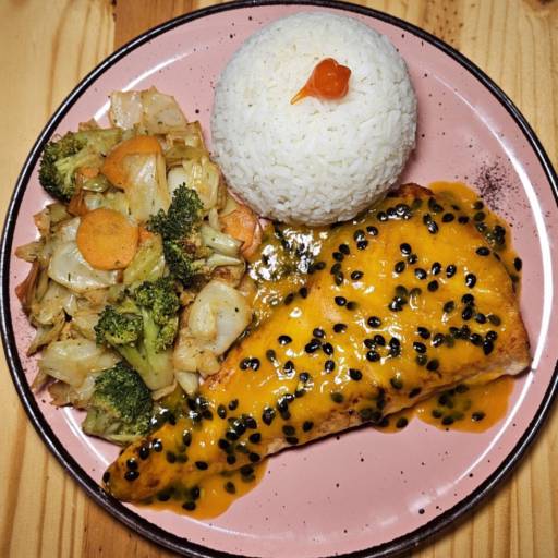Salmão ao Molho de Maracujá - Sabor Refinado em Lençóis Paulista