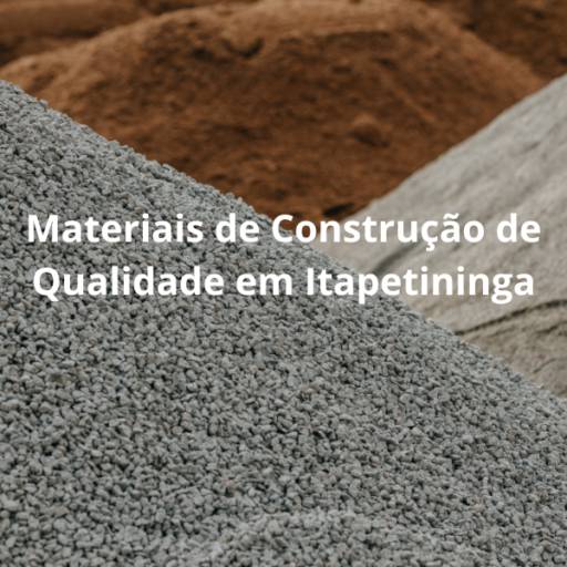 GALVÃO Pedras e Areias - Materiais de Construção de Qualidade em Itapetininga
