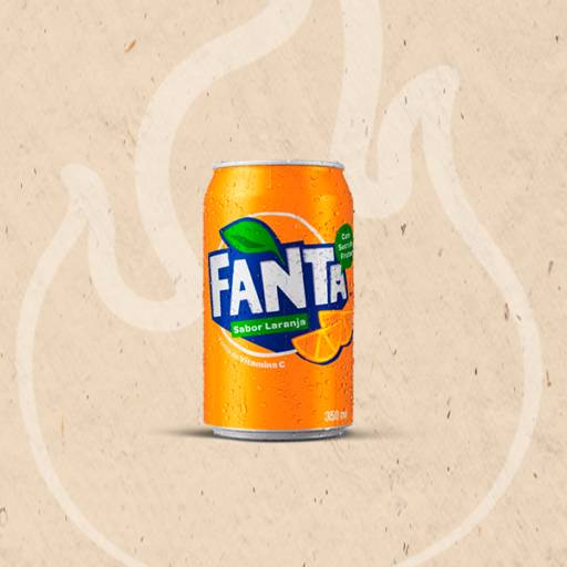 Fanta Laranja Lata 350ml	