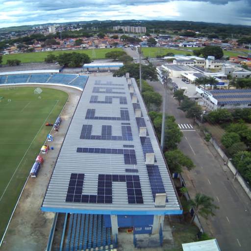 Instalação de Placa Solar em Estádio em São José dos Campos por Instaladora Solar
