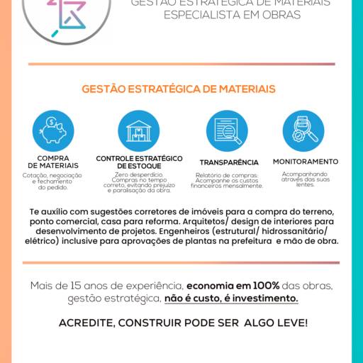 Gestão Estratégica de Compra de Materiais - Economia e Eficiência para Obras - Ninho Verde II Eco Residence