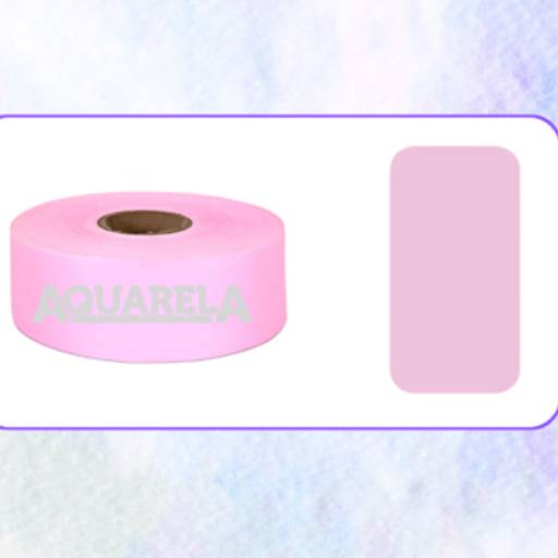 FITA TNT - 7 - ROSA BEBÊ por Aquarela Fitas