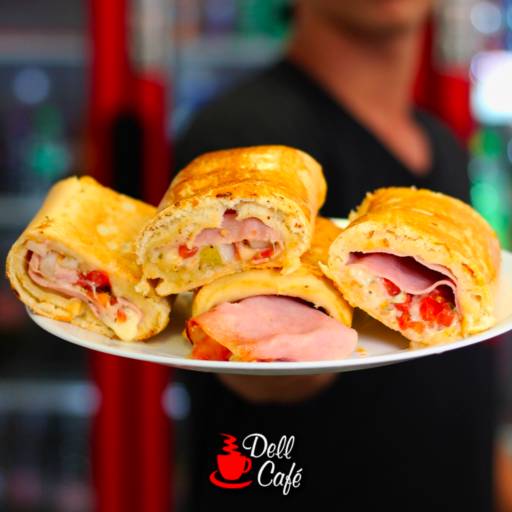 Comprar o produto de Enroladinho de Presunto e Queijo - Sabor Inigualável em Marília, SP em Lanches - Lanchonetes pela empresa Dell Café em Marília, SP por Solutudo