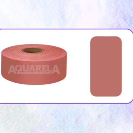 FITA TNT - 13 - CORAL por Aquarela Fitas