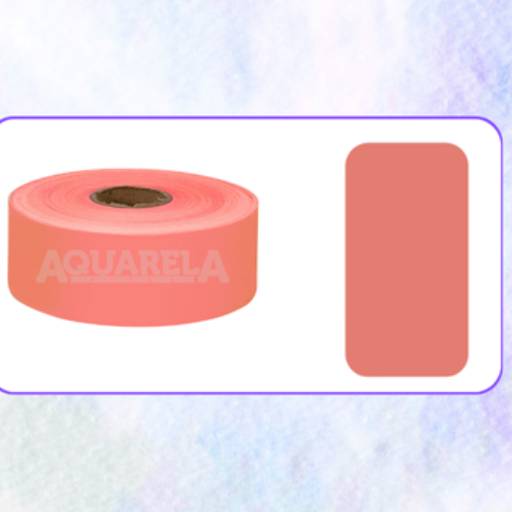 FITA TNT - 19 - FANTA LARANJA CLARO por Aquarela Fitas