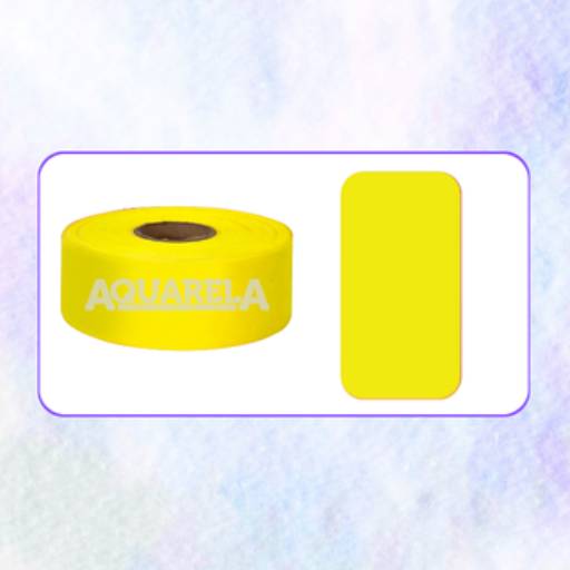 FITA TNT - 22 - AMARELO CANÁRIO por Aquarela Fitas