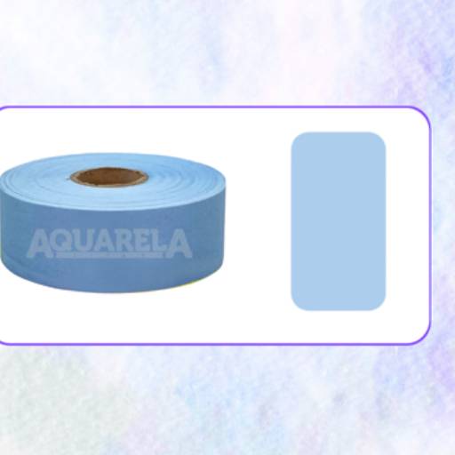 FITA TNT - 38 - AZUL BEBÊ por Aquarela Fitas