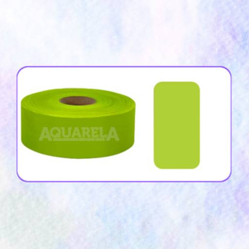 FITA TNT - 47 - VERDE LIMÃO por Aquarela Fitas