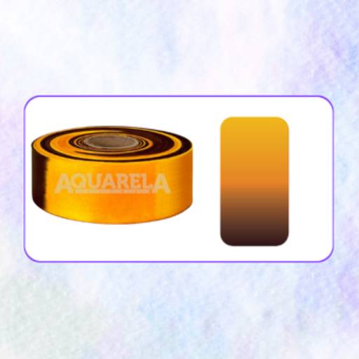 FITA TNT - 65 - AM.OURO/MARROM por Aquarela Fitas