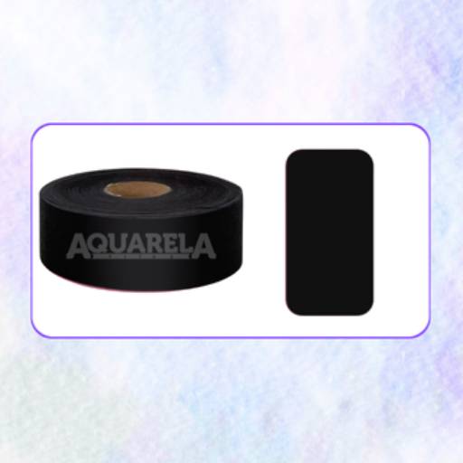 FITA TNT - 76- PRETO por Aquarela Fitas