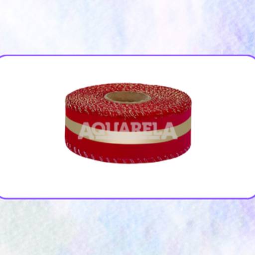 FITA TNT LAMÊ - 1 - VERMELHO por Aquarela Fitas