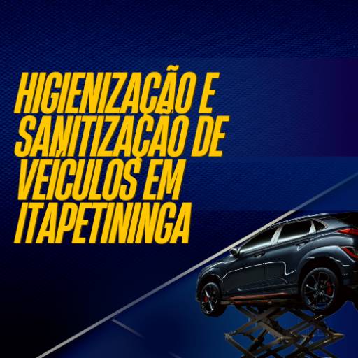 Higienização e sanitização de veículos em Itapetininga