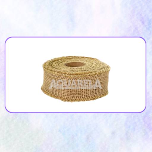 JUTA NATURAL  (COM OU SEM LUREX) por Aquarela Fitas