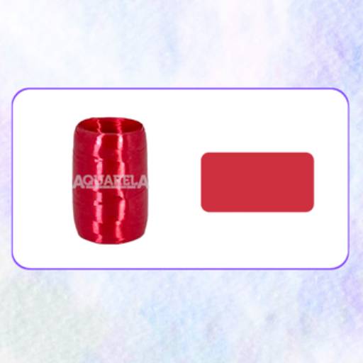 FITILHO - 01 - VERMELHO por Aquarela Fitas