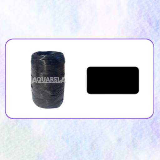 FITILHO - 17 - PRETO por Aquarela Fitas