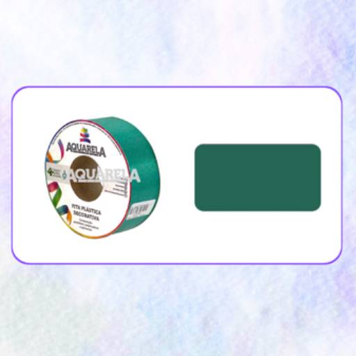 FITA PLÁSTICA - 2 - VERDE ESCURO por Aquarela Fitas