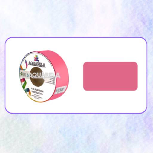 FITA PLÁSTICA - 7 - ROSA ANTIGO