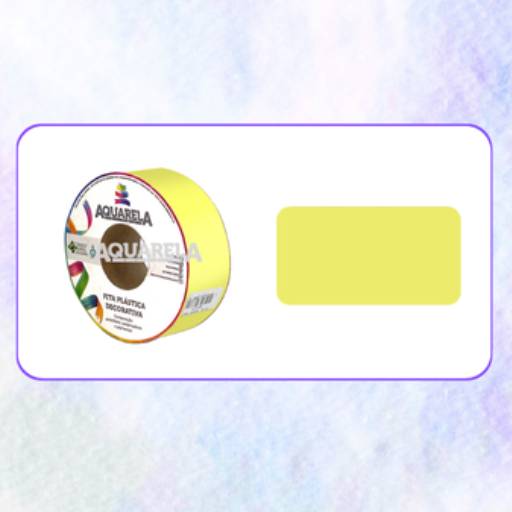 FITA PLÁSTICA - 10 - AMARELO