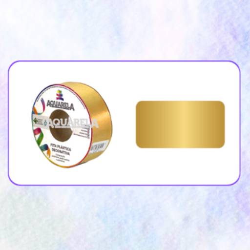 FITA PLÁSTICA - 15 - DOURADO