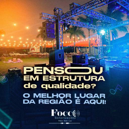 Painel de LED em Alta Floresta - MT por Focco Sonorizações