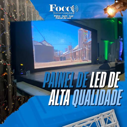 Painel de LED em Itaúba - MT por Focco Sonorizações