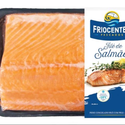 Filé de Salmão por Fica Frio - Distribuidora de Gelo