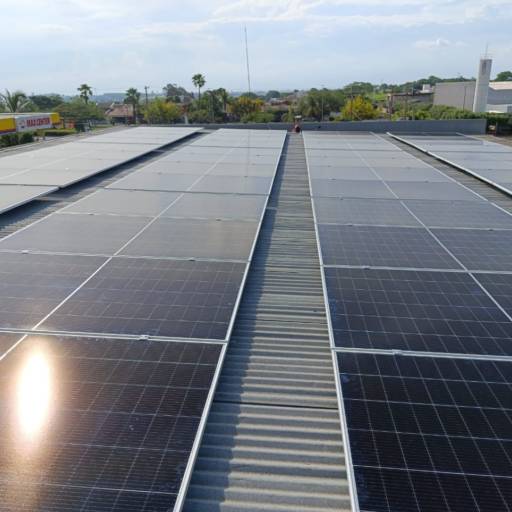 Instalação de Placa Solar em Posto de Combustível em Junqueirópolis por MC SOLAR / Energia Fotovoltaica