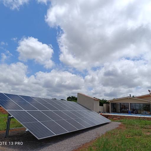 Instalação de Usina de Solo em Águas de Santa Bárbara por MC SOLAR / Energia Fotovoltaica