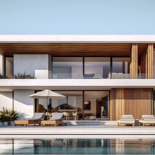 Projetos 3D - Visualização Realista no Riviera de Santa Cristina I, SP por Rafaella Marques Arquitetura