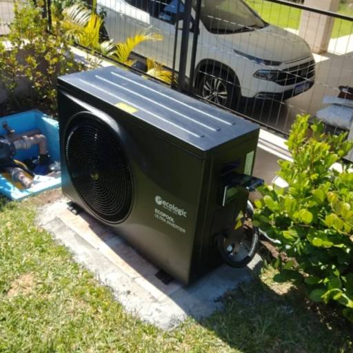 Instalação de Bomba de Calor para Piscina por Solarsul Sistemas de Aquecimento