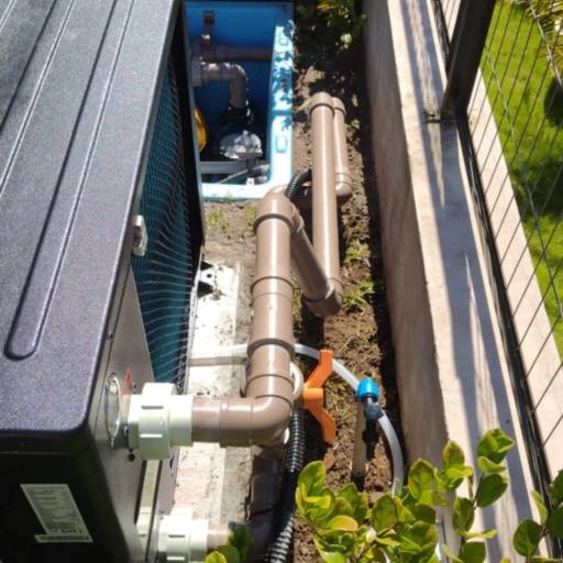 Instalação de Bomba de Calor para Piscina por Solarsul Sistemas de Aquecimento