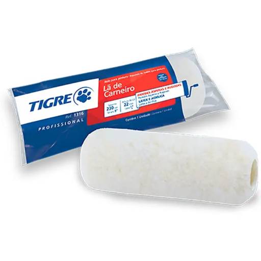 Rolo de Pintura de Lã - Acabamento Perfeito e Uniforme - Ninho Verde II Eco Residence