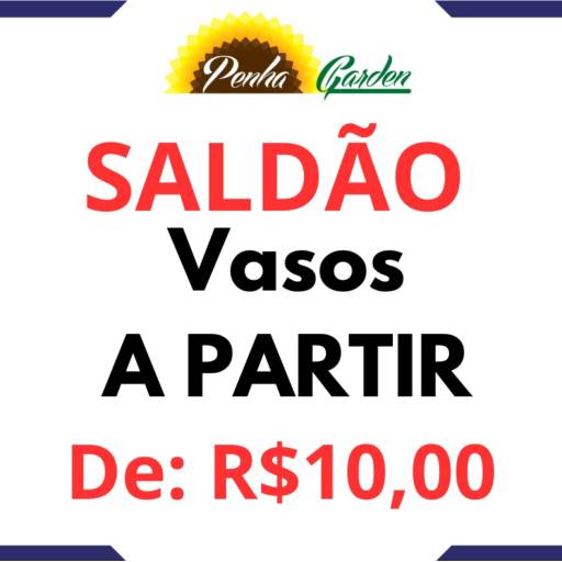 Vasos a partir de R$10,00