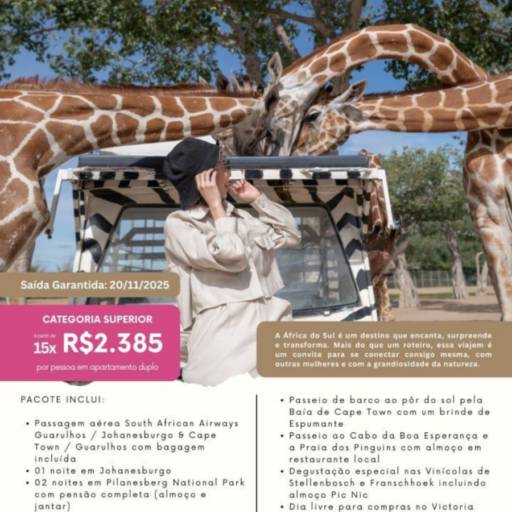Descubra a África do Sul com a Blend Way Viagens em Mineiros! por Blend Way Viagens