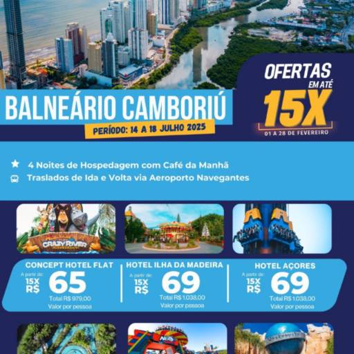 Descubra Balneário Camboriú com a Blend Way Viagens em Mineiros! por Blend Way Viagens
