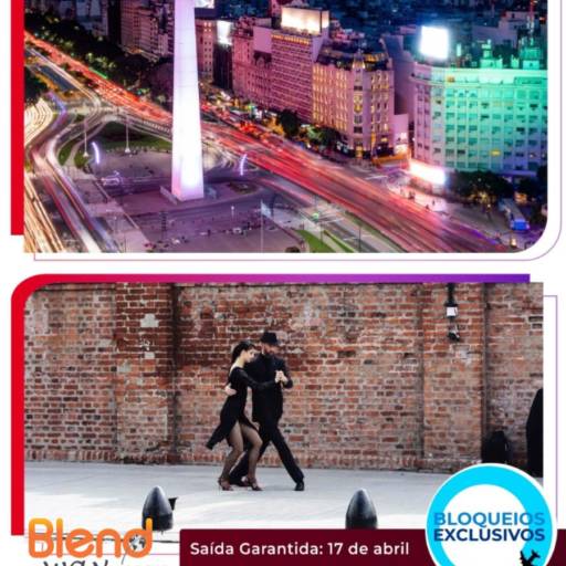Feriados de Páscoa e Tiradentes em Buenos Aires com a Blend Way Viagens em Mineiros! por Blend Way Viagens