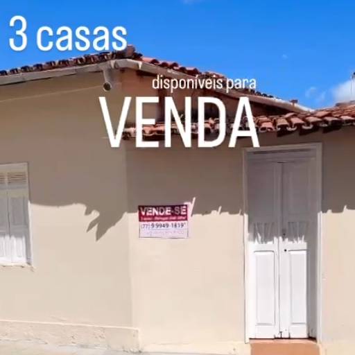 OPORTUNIDADE IMPERDÍVEL: 3 CASAS NO CORAÇÃO DE LIVRAMENTO DE NOSSA SENHORA