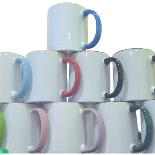 Caneca de Cerâmica Colorida Personalizada – Charme e Exclusividade em São Paulo, SP em São Paulo, SP por Papelaria e Presente Safari