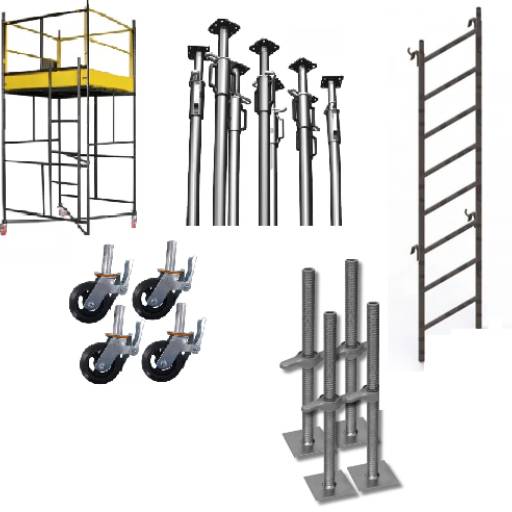 Andaimes Tubulares  e Acessórios – Segurança e Eficiência na Construção | Ninho Verde II Eco Residence - SP em Ninho Verde II Eco Residence, SP por 3R Locadora de Equipamentos para construção civil