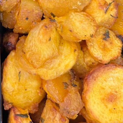 Mandioquinha assada por Leveat - Comidas saudáveis e ultrassaborosas