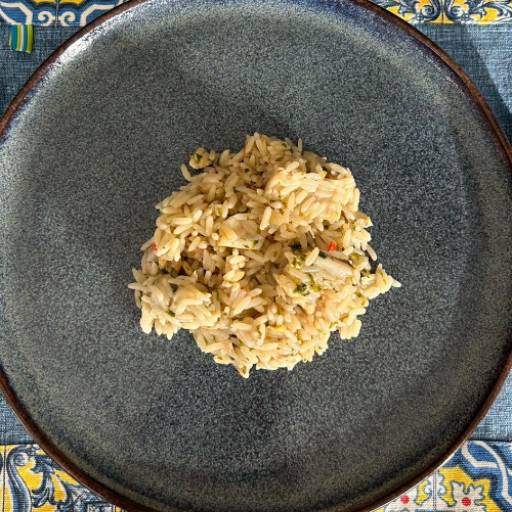 Arroz de bacalhau por Leveat - Comidas saudáveis e ultrassaborosas
