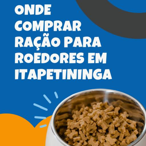 onde comprar ração para roedores em Itapetininga