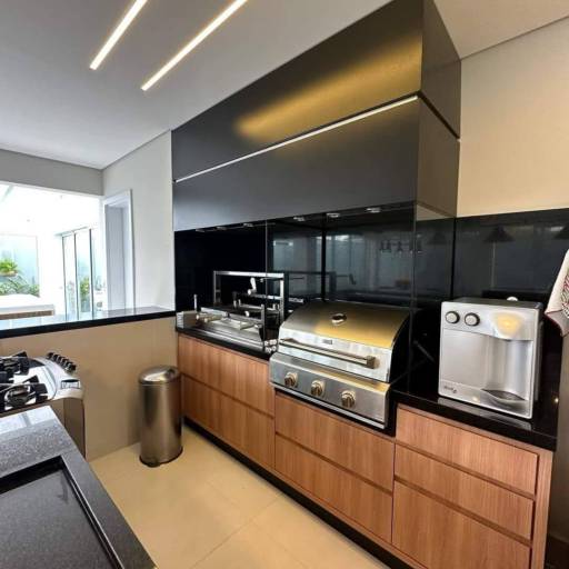 Churrasqueira Quadrada Gourmet – Exclusividade e Sofisticação no Santa Bárbara Resort Residence, SP