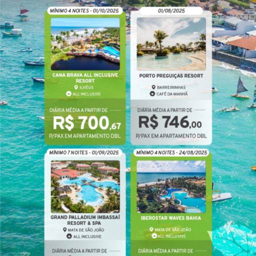 Explore os Resorts Incríveis da Bahia e Maranhão com a Blend Way Viagens por Blend Way Viagens